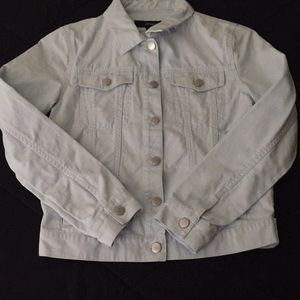 F21 LIGHT WASH JEAN JACKET